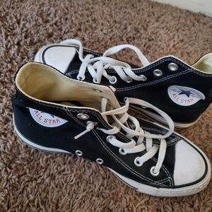 Slightly worn converse